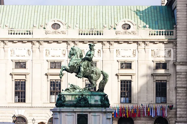 Statua del Principe Eugenio — Foto Stock