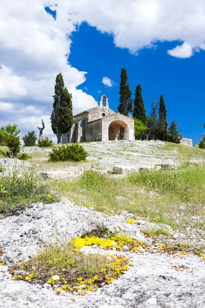 Chapel St. Sixte dekat Eygalieres — Stok Foto