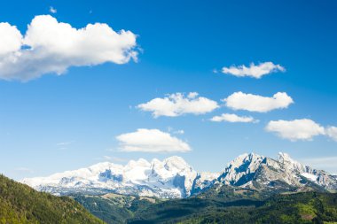 Batı, upper austria-styria, Avusturya için Dachstein göster