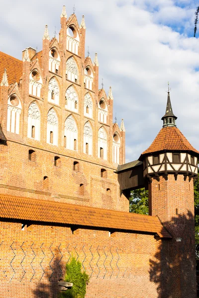 Замок Малборк, Померания, Польша — стоковое фото