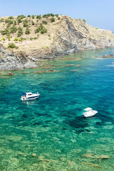 Cap de Peyrefite, Languedoc-Roussillon, Frankreich — Stockfoto