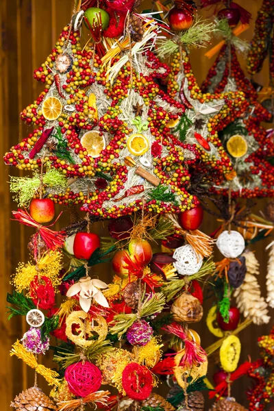Рождественская ярмарка на Ратхаусплатц — стоковое фото