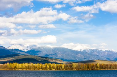 Liptovska mara ile Batı tatras