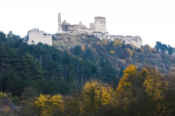 Zřícenina hradu cachtice — Stock fotografie