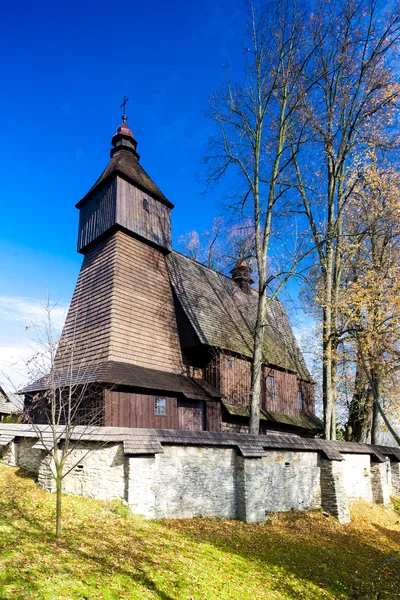 Houten kerk, hervartov — Stockfoto