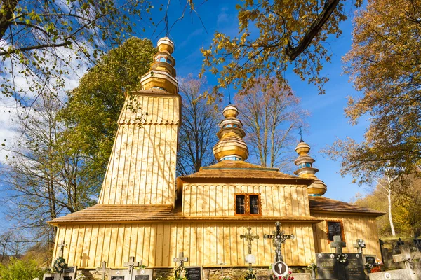 Träkyrka — Stockfoto