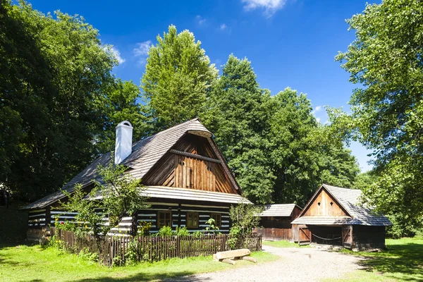 Folk museum in vesely kopec, Tsjechië — Stockfoto