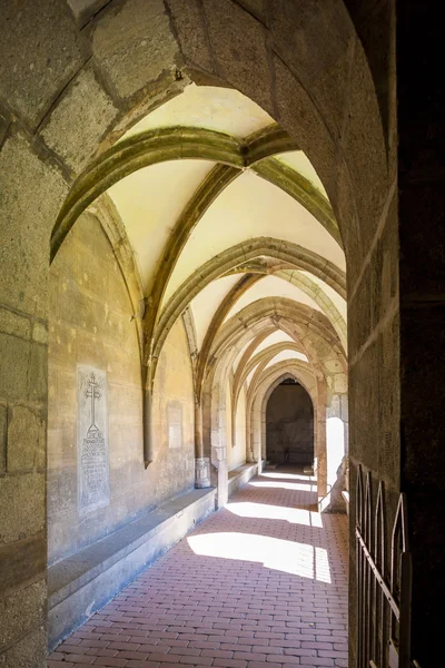 Cloister of monastery, Hronsky Benadik, Slovakia — Stock Photo, Image