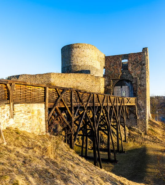 Krakovec 城堡的废墟 — 图库照片