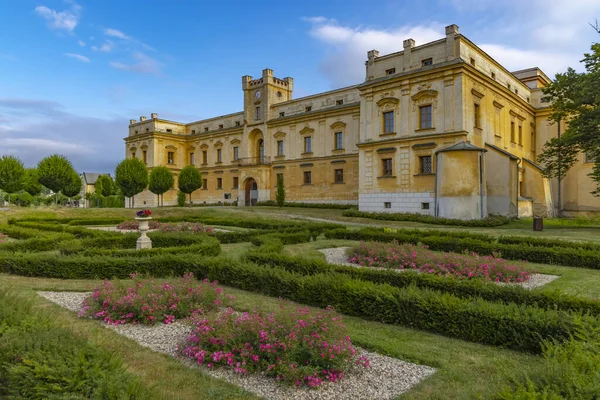 Castillo Slezske Rudoltice Moravia Del Norte República Checa —  Fotos de Stock