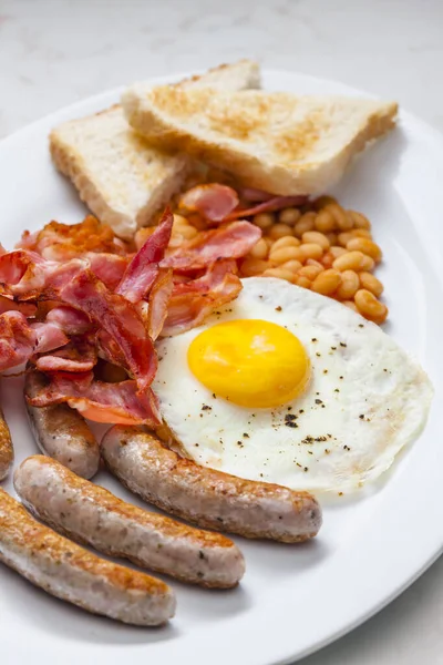 まだ英語の朝食の生活 ロイヤリティフリーのストック画像