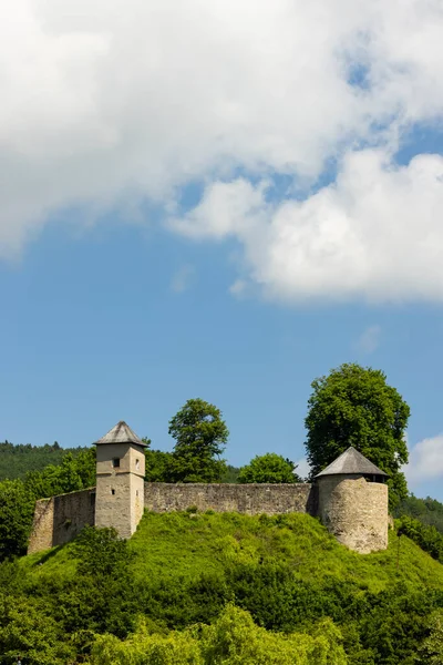 Brumov Kastély Brumov Bylnice Morvaország Csehország — Stock Fotó