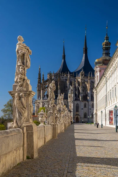 Barbara Church Kutna Hora Unesco Plats Tjeckien — Stockfoto