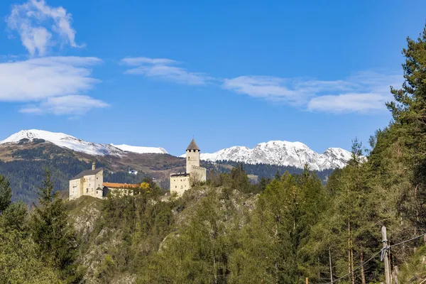 Sprechenstein Kalesi Güney Tyrol Talya — Stok fotoğraf