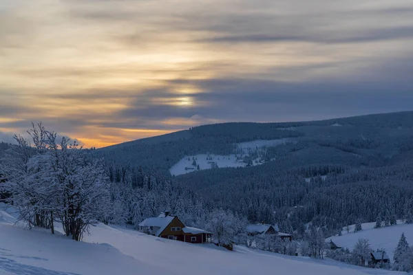 Landskap Med Mala Upa Nationalpark Krkonose Östra Böhmen Tjeckien — Stockfoto