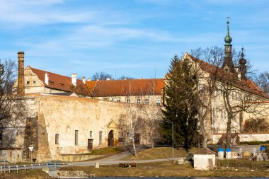 Çek Cumhuriyeti 'ndeki Uherice kalesi