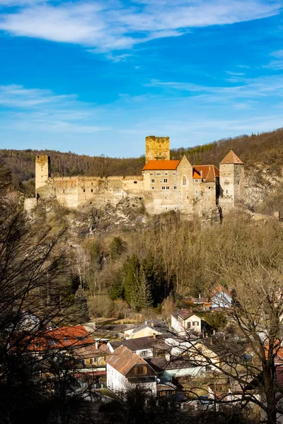 Schloss Hardegg Norden Österreichs — Stockfoto