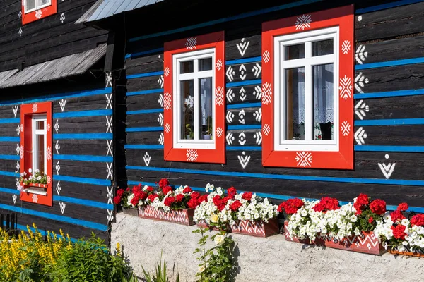 Architektura Ludowa Zdar Pod Belianske Tatry Słowacja — Zdjęcie stockowe