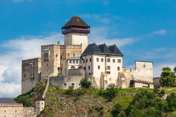 Тренцинский Замок Тренчанский Град Словакия — стоковое фото