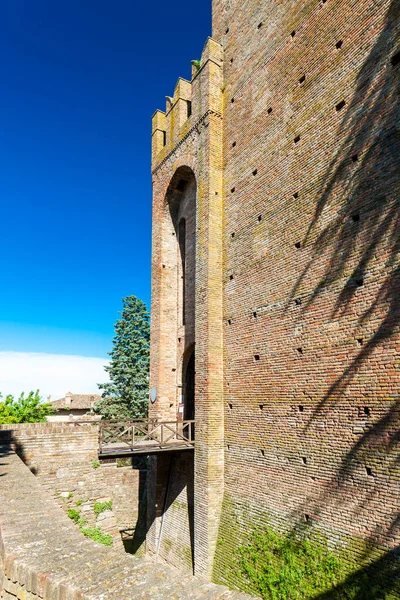 Castell Arquato Noord Italië — Stockfoto