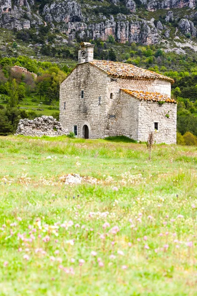 Capilla Escragnolles Provenza Francia — Foto de Stock