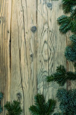 Geleneksel Çek Noel arkaplanı tahta üzerinde