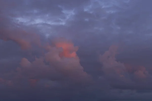 Bel Cielo Con Nuvola Prima Del Tramonto — Foto Stock