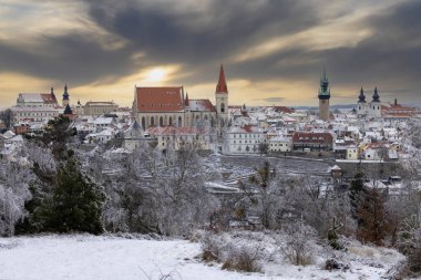 Tarihsel kasaba Znojmo, Güneydoğu Moravya, Çek Cumhuriyeti