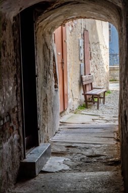 Trebic kasabası, UNESCO sitesi, (Orta Avrupa 'daki Yahudi cemaatinin en eski Orta Çağ yerleşimi), Moravya, Çek Cumhuriyeti