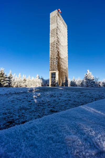 Uitkijktoren Velka Destna Orlicke Mountains Oost Bohemen Tsjechië — Stockfoto