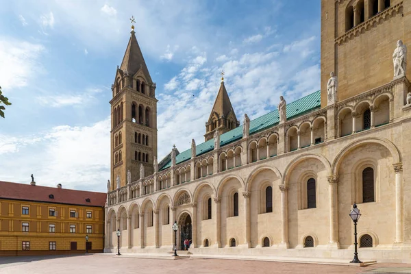 Pecs Baranya County Macaristan Daki Katedral — Stok fotoğraf