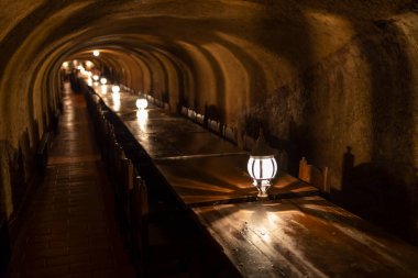 Kuzey Macaristan 'ın merkezinde bir otelin içinde.