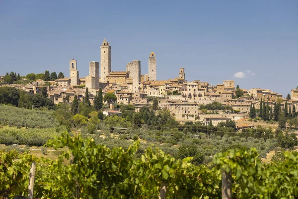 San Gimignano Unesco Site Tuscany Italy — Stock Photo, Image