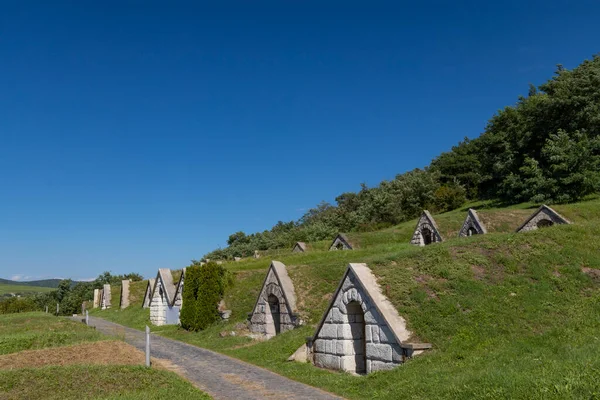 Gorbos Hegyi Pincesor Hercegkut Unesco Site Great Plain North Hungary — 스톡 사진