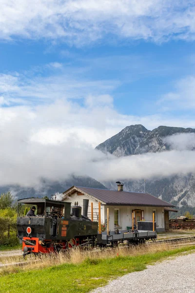 Locomotora Vapor Histórica Ferrocarril Lago Achensee Tiro Austria — Foto de Stock