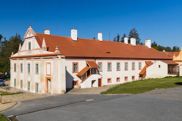 Mosteiro Barroco Plasy Cistercician Região Plzen República Checa — Fotografia de Stock