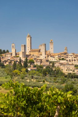 San Gimignano, UNESCO sitesi, Toskana, İtalya