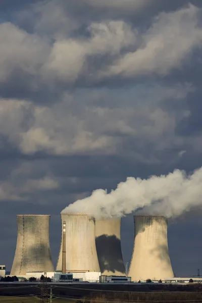 Nuclear Power Station Dukovany Vysocina Region Czech Republic — Stock Photo, Image