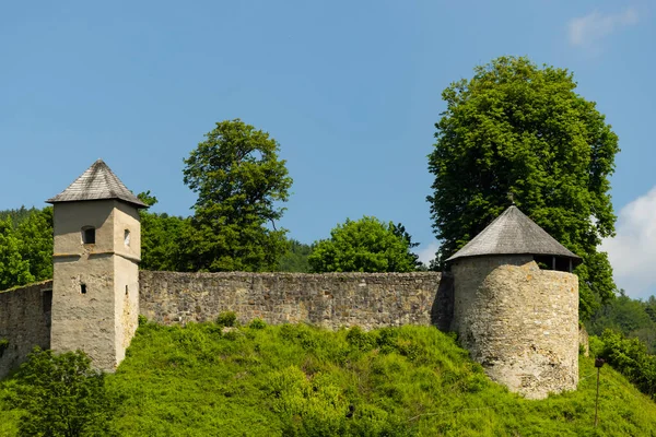 Castello Brumov Brumov Bylnice Moravia Repubblica Ceca — Foto Stock