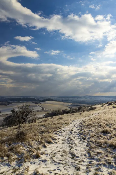 Palava Winter Landscape Southern Moravia Czech Republic — Stock Photo, Image