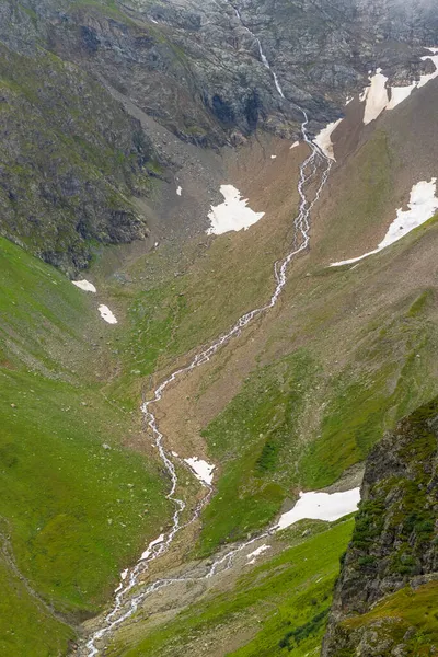 Typische Berglandschaft Der Schweizer Alpen Bei Sustenstrasse Urner Alpen Kanton — Stockfoto