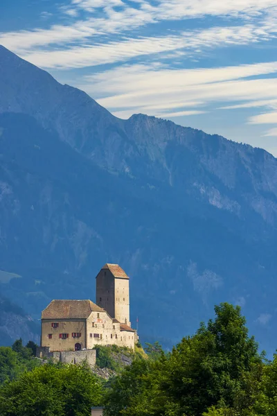 Sargans Castle Canton Gallen Switzerland — Stock Photo, Image