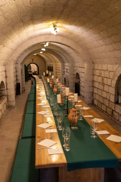 Wine Cellars Eger Hungary — Stock Photo, Image