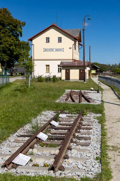 Jindrichuv Hradec 'ten Nova Bystrice istasyonuna, Nova Bystrice istasyonuna, Çek Cumhuriyeti