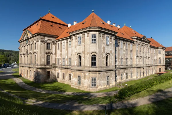 Monasterio Barroco Plasy Cisterciense Región Plzen República Checa —  Fotos de Stock