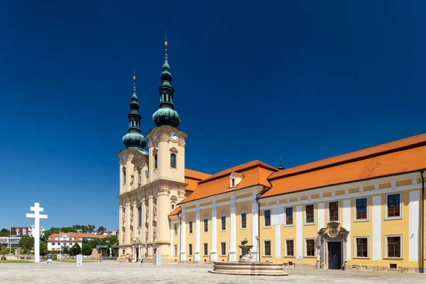 Basiliek Van Maria Sint Cyrillus Methodius Velehrad Tsjechië — Stockfoto