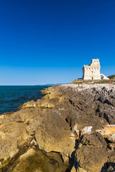 Zamek Torre Mileto Pobliżu San Nicandro Garganico Apulia Włochy — Zdjęcie stockowe