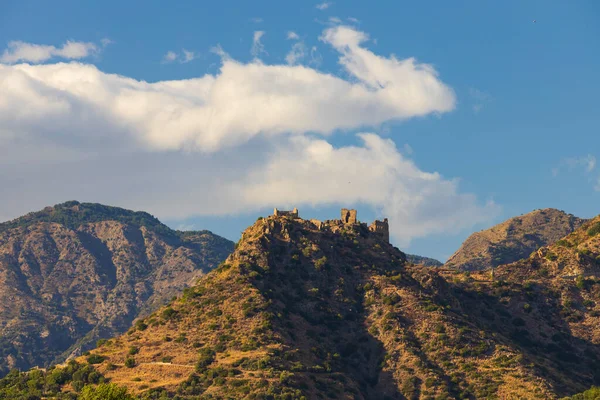 Castello Ruffo Amendolea Corre Cerca Condofuri Región Calabria Italia —  Fotos de Stock