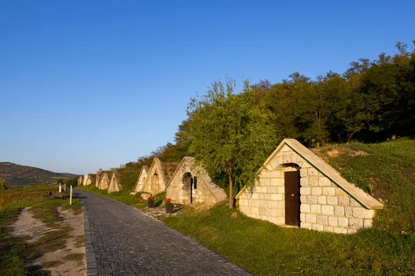 Höstens Gombos Hegyi Pincesor Hercegkut Unesco Området Stora Slätten Norra — Stockfoto