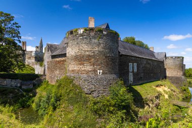 Chateau du Plessis Mace, Pays de la Loire, Fransa